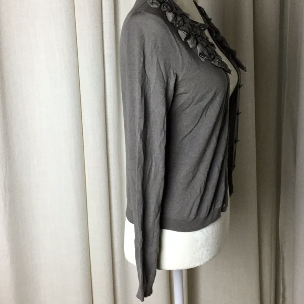 Ann Taylor Button down sweater Small Petite - Picture 6 of 8